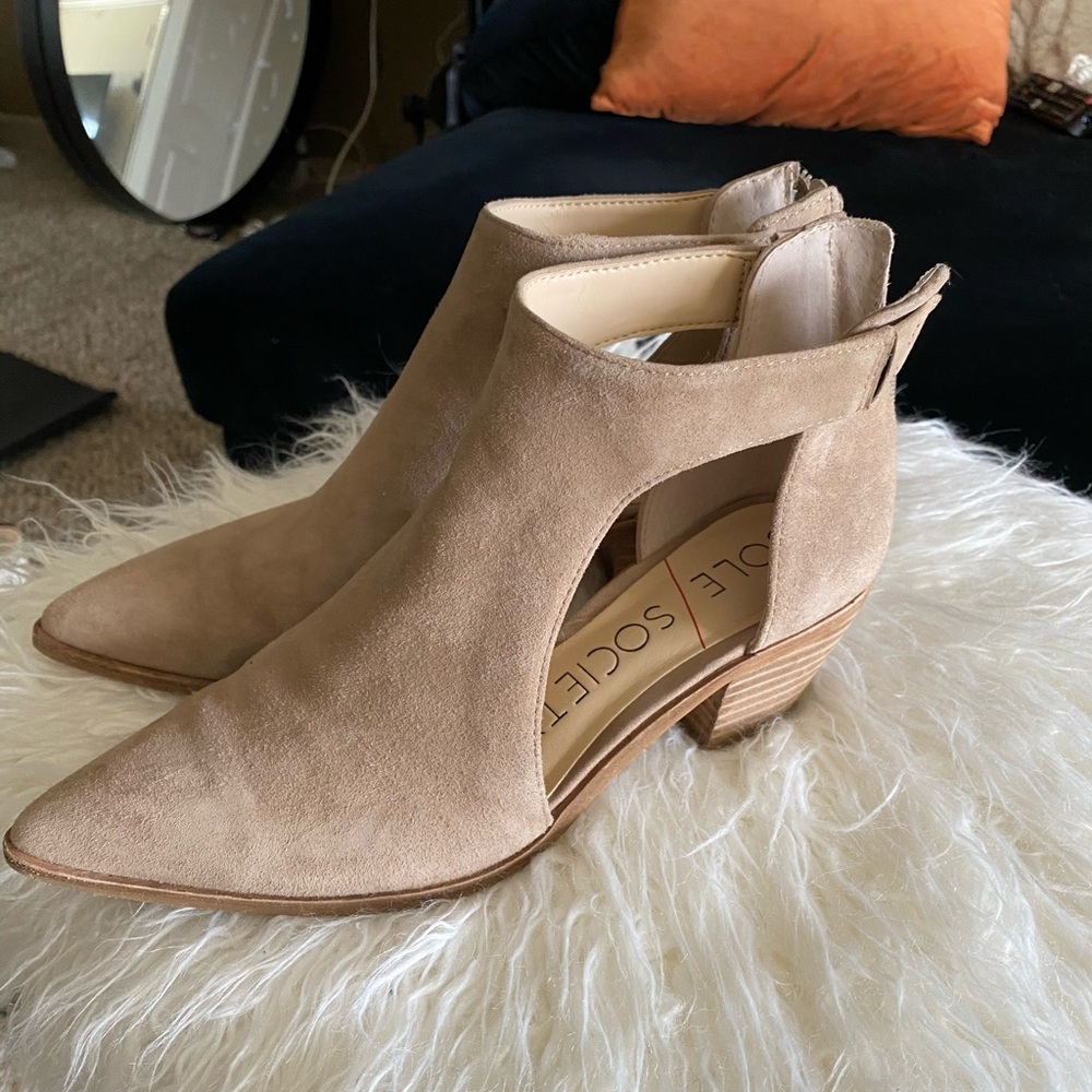 Sole Society booties, size 6